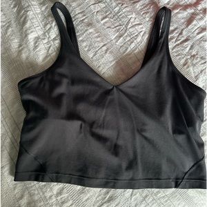 Black Lulu align tank